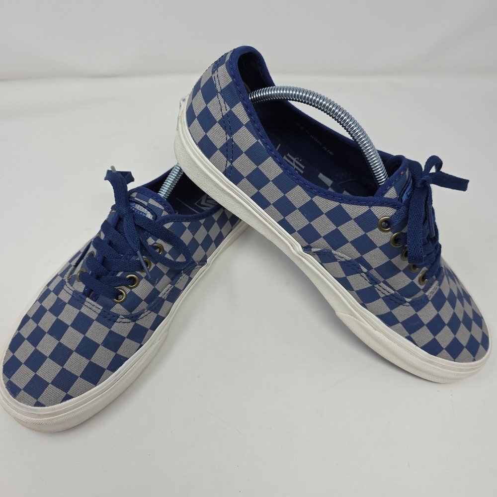 Vans Authentic Harry Potter Ravenclaw Mens 9 Womens 10.5 Blue Grey Checkerboard